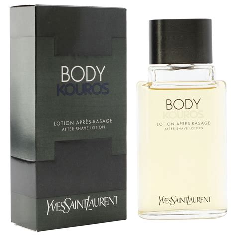 body kouros yves saint laurent precio|who makes kouros aftershave.